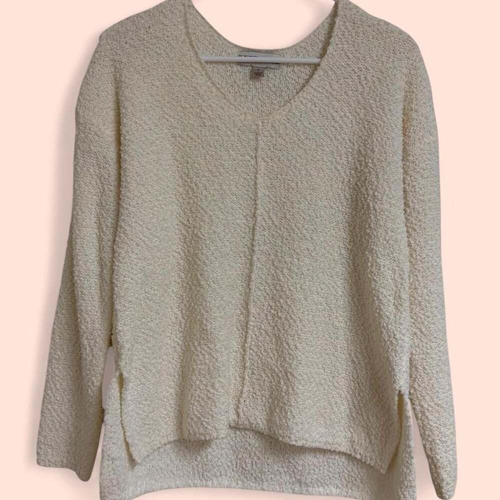 Knox Rose Women's Cream and White Jumper